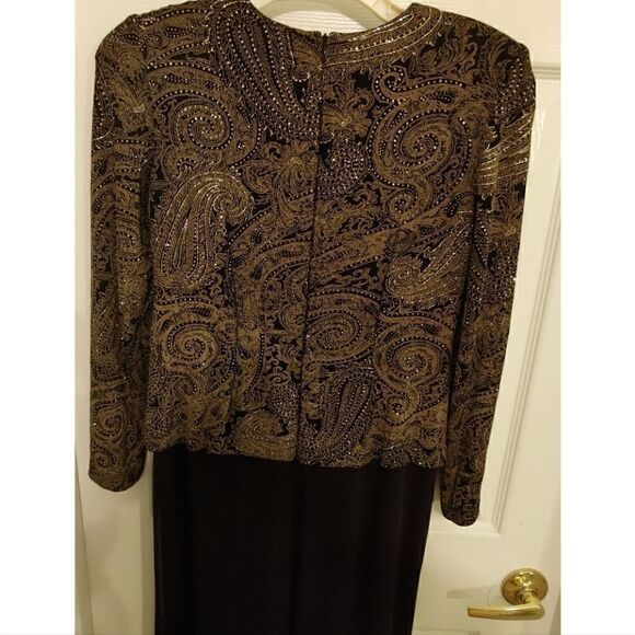 Women's Maxi Gown by Alex Evenings Size 6P EUC - Picture 8 of 10